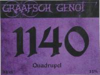 Graafsch Genot, 1140 Quadrupel
