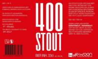 Brouwerij De Kroon Op Leeuwarden, 400 Stout