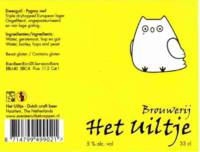 Uiltje Brewing Company, Dwerguil - Pygmy owl