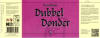 Brouwerij BorrelNoot / Stadsbrouwerij Woerden, Dubbel Donder