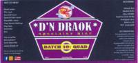 Brouwerij D'n Draok, Batch 10 Quad Quadrupel