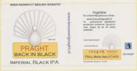 Bierbrouwerij Praght, Back in Black Imperial Black IPA