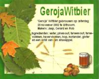 Bierbrouwerij De Schans, Geroja Witbier