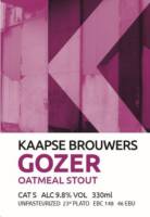 Kaapse Brouwers, Gozer Outmeal Stout