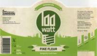 100 Watt Brewery, Fine Fleur Session IPA