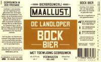 Bierbrouwerij Maallust, De Landloper Bock