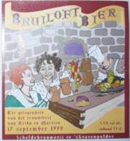 Scheldebrouwerij, Bruiloftsbier Erika & Martien 17 sept. 1999