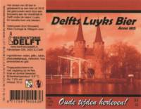 Bierhistorie Delft, Delfts Luyks Bier