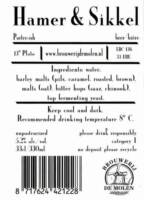 Brouwerij De Molen, Hamer & Sikkel Porter-ish