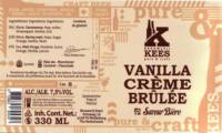 Brouwerij Kees, Vanilla Crème Brûlée 