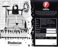 Brouwerij Frontaal, Rhodesian American Barleywine