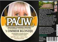 Bierbrouwerij De Pauw (Ommen), 't Ommer Blondje