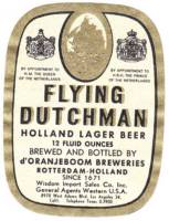 Oranjeboom Bierbrouwerij, Flying Dutchman Holland Lager Beer
