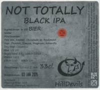 Hilldevils Beers, Not Totally Black IPA