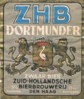 Zuidhollandse Bierbrouwerij (ZHB), Z.H.B. Dortmunder Zwaar Bier