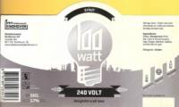 100 Watt Brewery, 240 Volt Stout