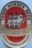 Licentiebrouwsels , Three Horses Beer Pilsener S.T.A.R.