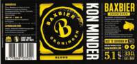 Baxbier, Kon Minder Blond