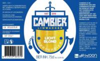 Brouwerij De Kroon Op Leeuwarden, Cambier Oproerbier Licht Blond