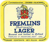 Amstel Brouwerij, Fremlins Continental Lager