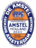 Amstel Brouwerij, Imported Amstel Holland Beer