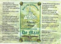 Dorpsbrouwerij De Maar, Jabeeks Blond