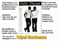 Brouwerij in Speciaalbier Gebroeders Ducaat, Tripel Cardemon