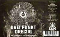 Brouwerij Eembier, Drei Punkt Dreizig