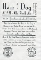 Brouwerij De Molen, Hair of the Dog Adam Old World Ale