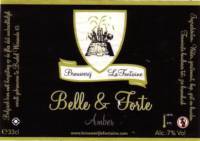 Brouwerij La Fontaine, Belle & Forte Amber