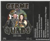 Brouwerij De Blauwe Knoop, Germe Quads 2015-2016