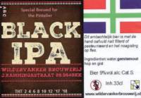 Wildervanker Brouwerij, Black IPA