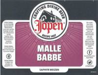 Jopen B.V., Jopen Malle Babbe Saphyr Weizen