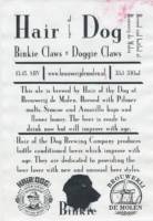 Brouwerij De Molen, Hair of the Dog Binkie Claws = Doggie Claws