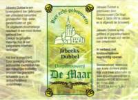 Dorpsbrouwerij De Maar, Jabeeks Dubbel