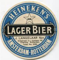 Heineken, Heineken's Lager Bier