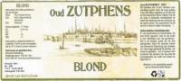 Bronckhorster Brewing Company , Oud Zutphens Blond