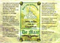 Dorpsbrouwerij De Maar, Witte Juffer van de Lammedam