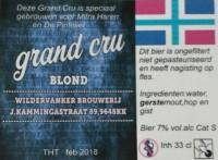 Wildervanker Brouwerij, Grand Cru Blond