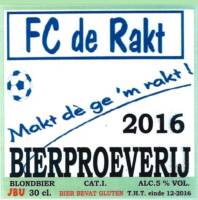 Jantje's Bieren Uden, FC De Rakt Bierproeverij 2016