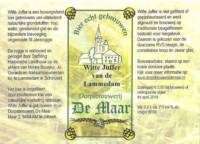 Dorpsbrouwerij De Maar, Witte Juffer van de Lammedam