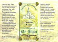 Dorpsbrouwerij De Maar, Genhoots Genot