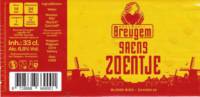 Breugem Bier, Saens Zoentje Blondbier