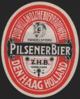 Zuidhollandse Bierbrouwerij (ZHB), Pilsener Bier ZHB