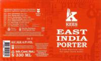 Brouwerij Kees, East India Porter