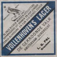 Van Vollenhoven's Bierbrouwerij, Vollenhoven's Lager