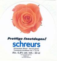 Bierbrouwerij De Schans, Schreurs Prettige feestdagen!