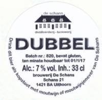 Bierbrouwerij De Schans, Dubbel