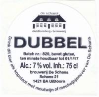 Bierbrouwerij De Schans, Dubbel