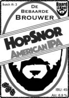 De Bebaarde Brouwer, HopSnor American IPA